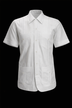 GUAYABERA JAROCHA MANGA CORTA 50%ALGODON 50% POLIESTER